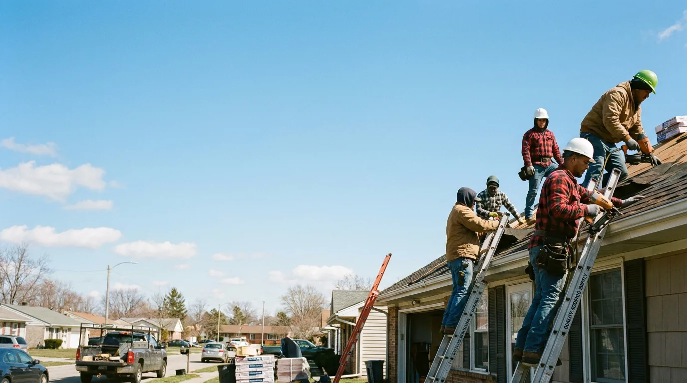 Roofing in Montgomery, IN near me